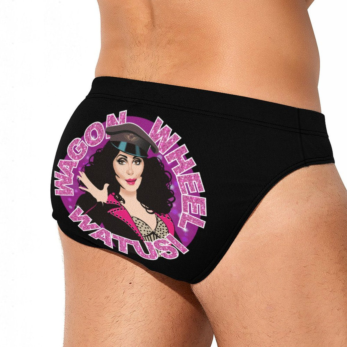 Wagon Wheel Watusi (Swim Briefs)-Swim Briefs-Swish Embassy