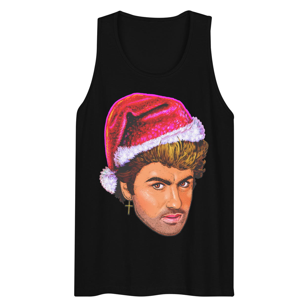 Wake Me Up Before You Ho Ho (Tank top)-Christmas Tank Tops-Swish Embassy