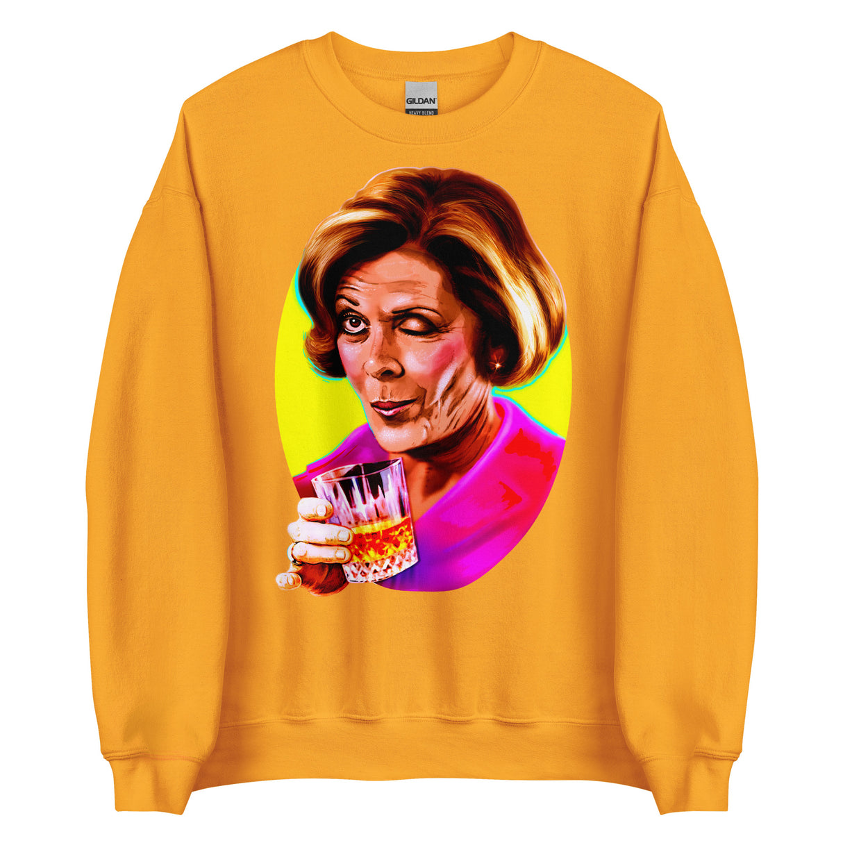 Wink and Drink (Sweatshirt)-Sweatshirt-Swish Embassy