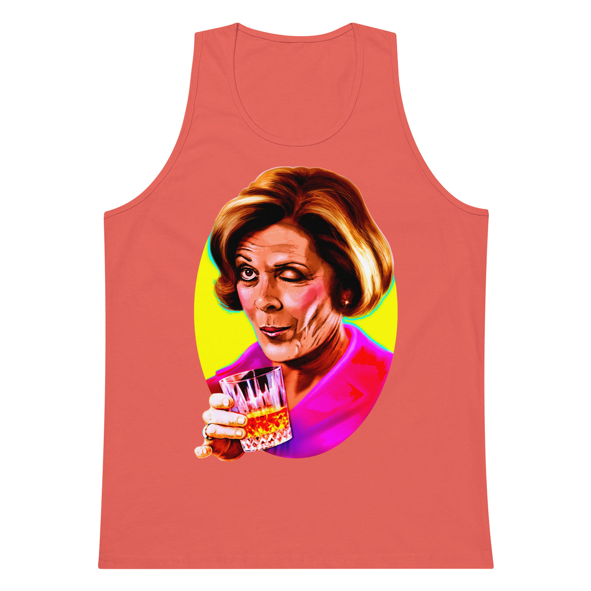 Wink and Drink (Tank Top)-Tank Top-Swish Embassy