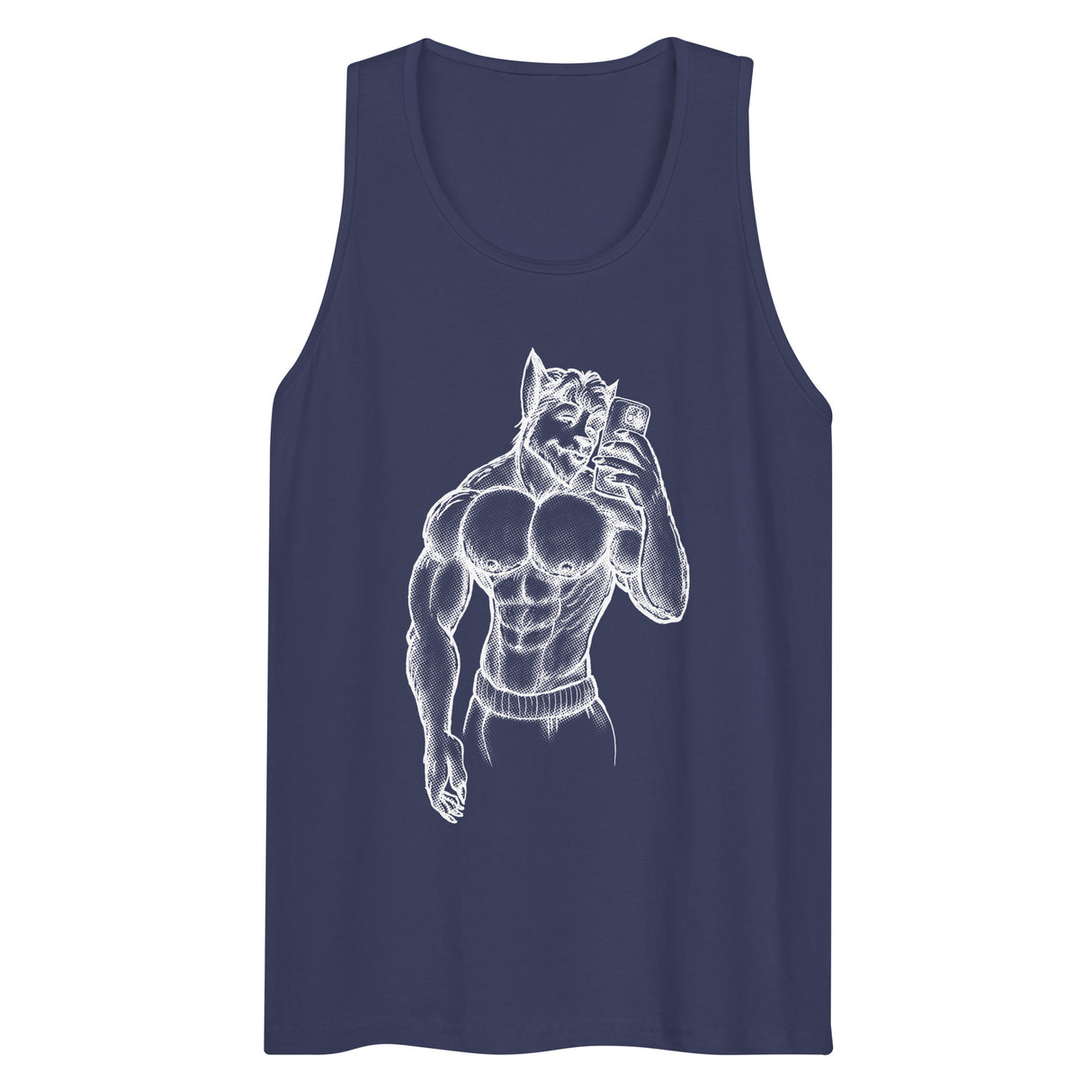 Wolfie (Tank Top)-Tank Top-Swish Embassy