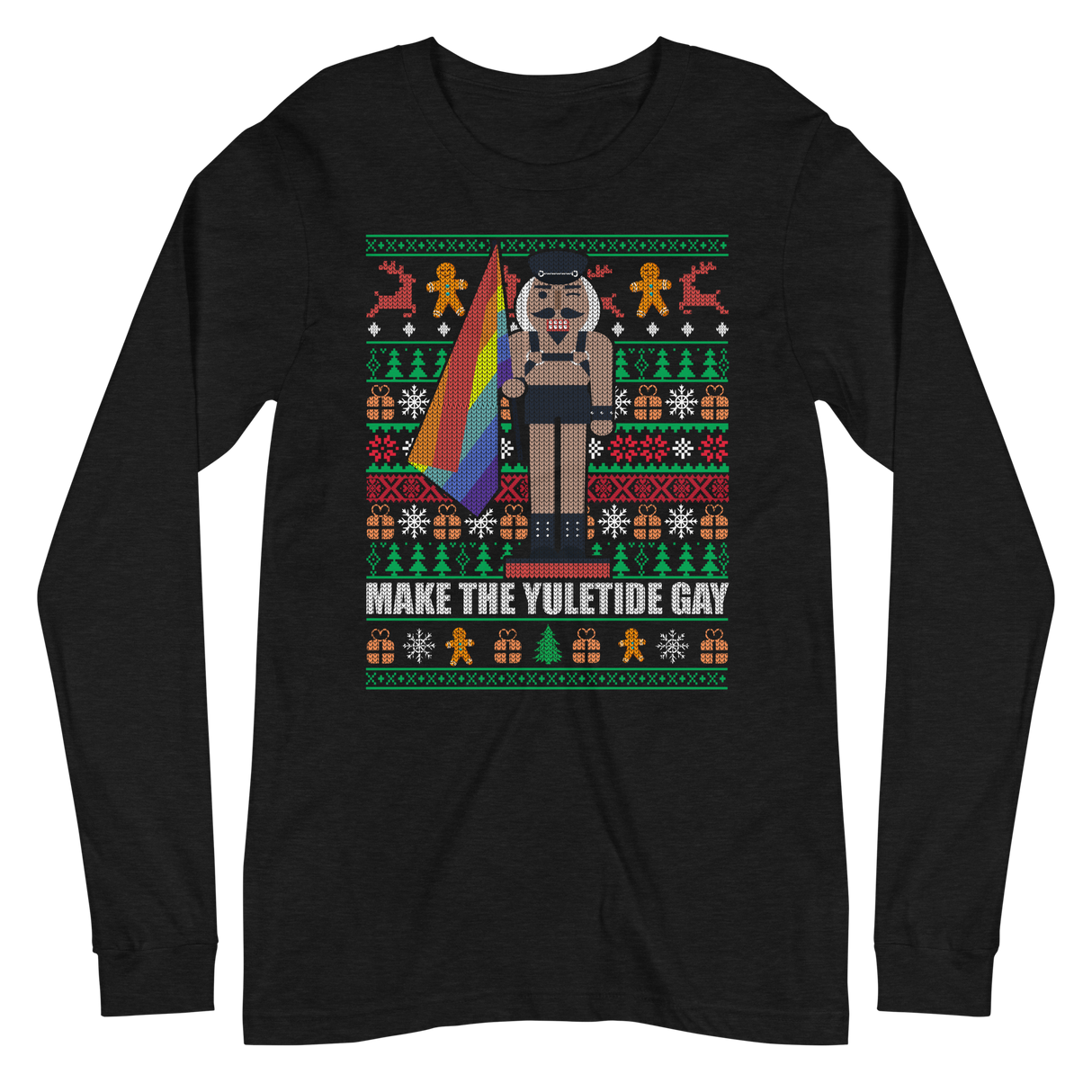 Yuletide Gay (Ugly Christmas)-T-Shirts-Swish Embassy