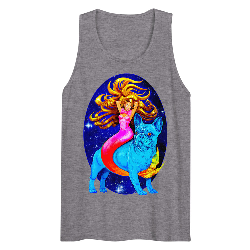 Mer-Dogue (Tank Top) - Athletic Heather