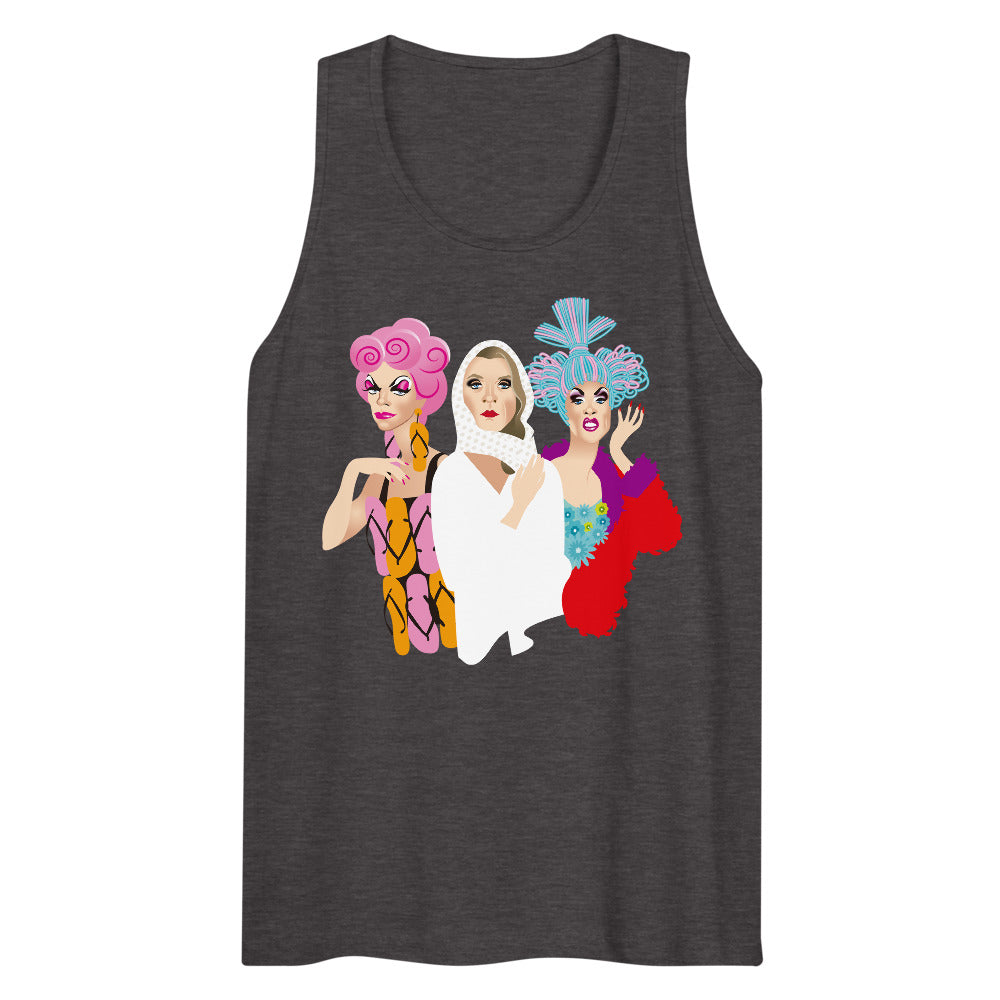 Queens of the Desert (Tank Top) - Charcoal Heather