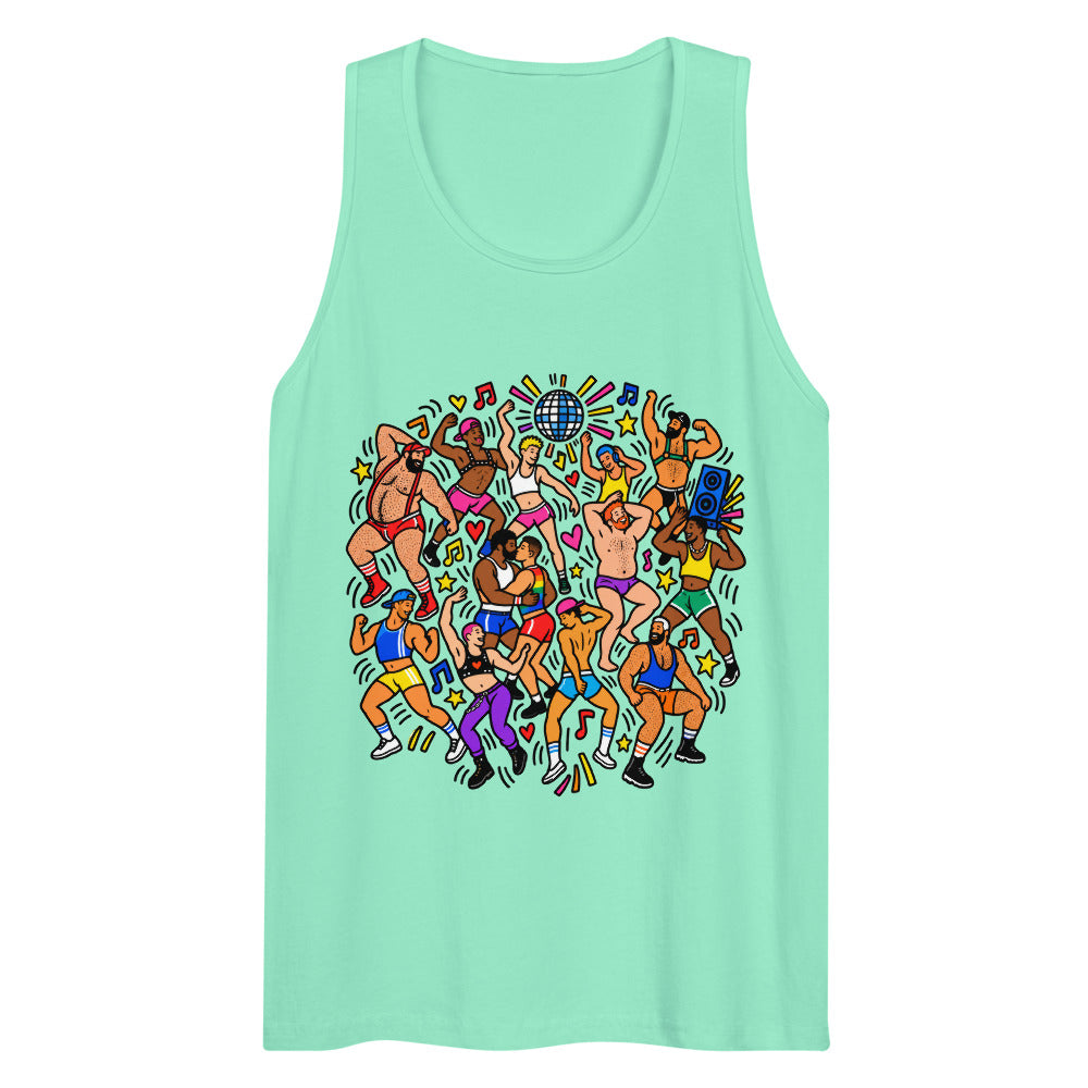 Can't Stop Won't Stop (Tank Top) - Mint