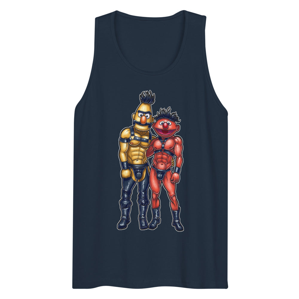 Bathtub Buddies (Tank Top) - Navy