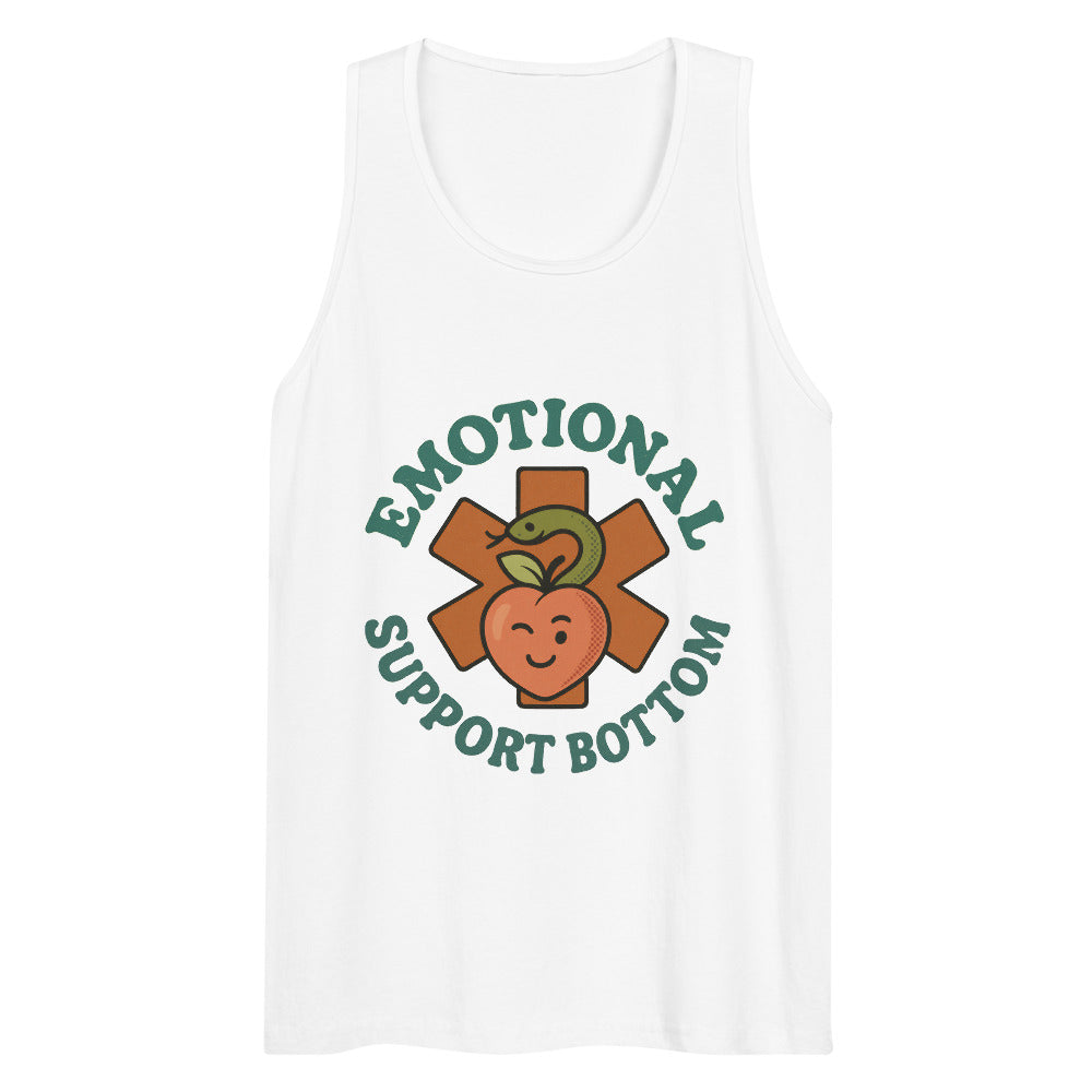 Emotional Support Bottom (Tank Top) - White