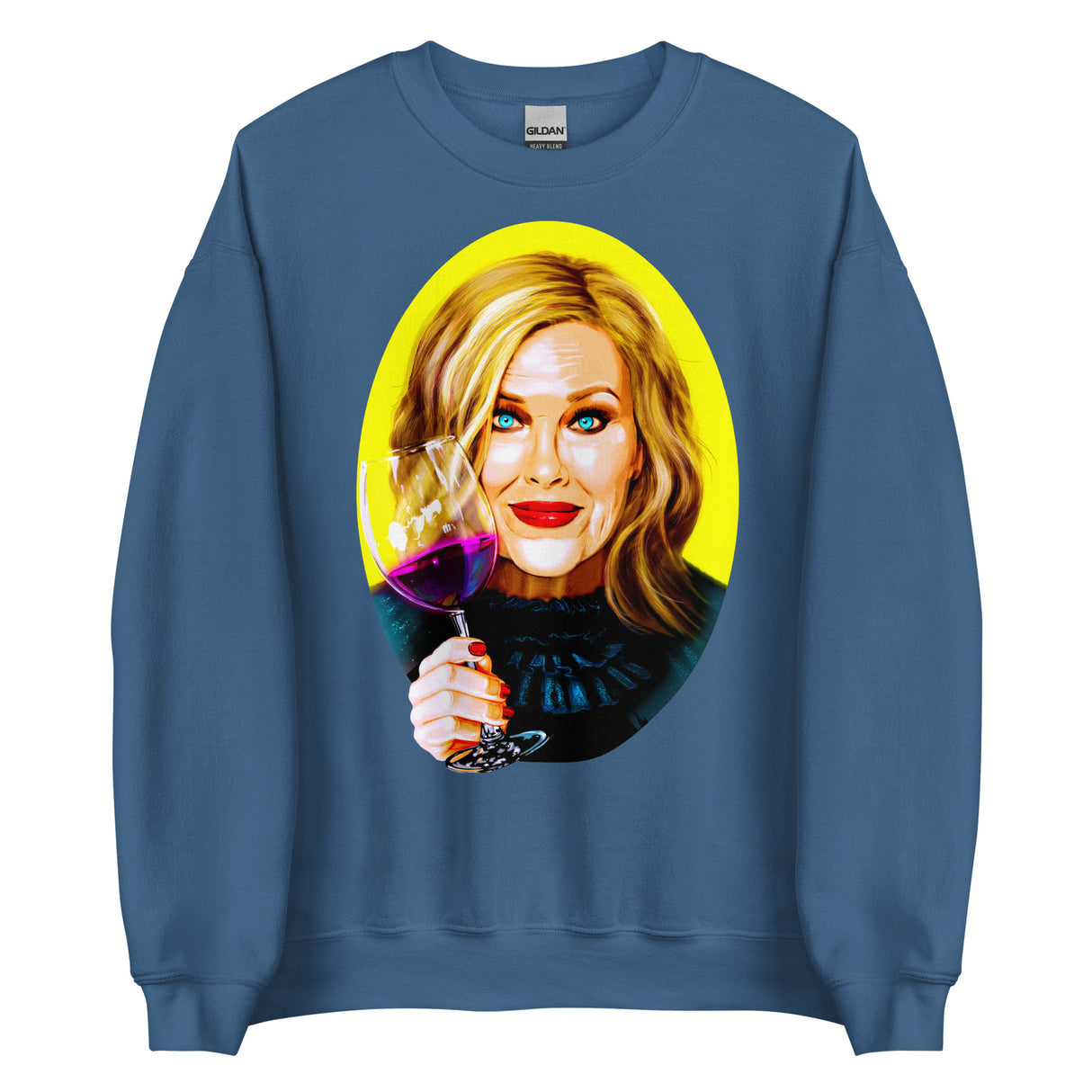 A Lotta Bit Chardonnay (Sweatshirt)-Sweatshirt-Swish Embassy