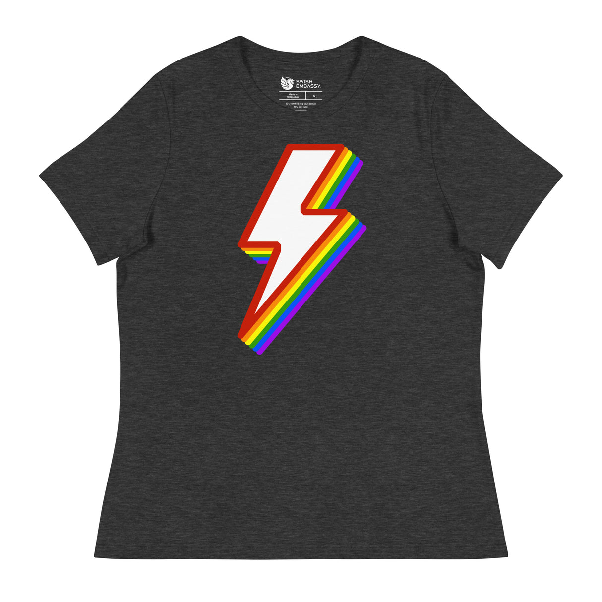 Bolt (Women's Relaxed T-Shirt)-Women's T-Shirts-Swish Embassy