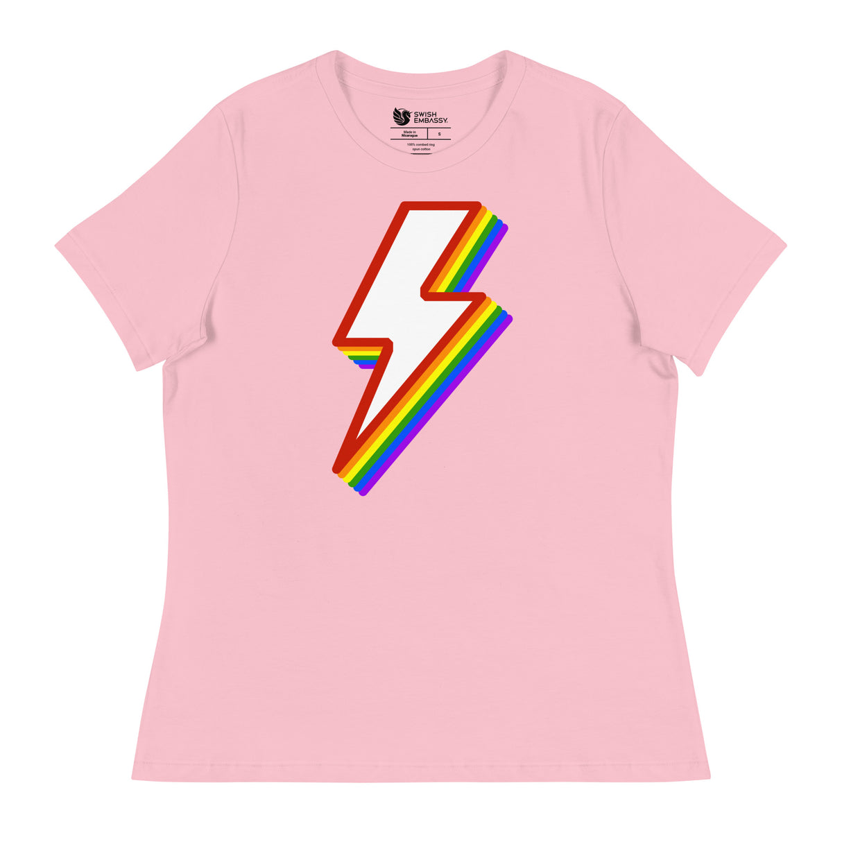 Bolt (Women's Relaxed T-Shirt)-Women's T-Shirts-Swish Embassy