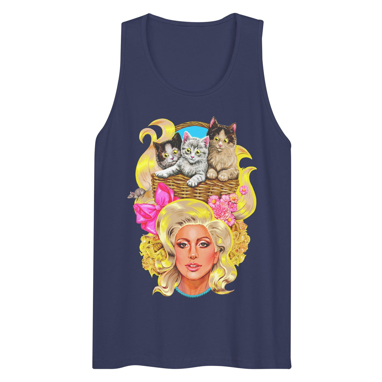 Born This Purrfect (Tank Top)-Tank Top-Swish Embassy