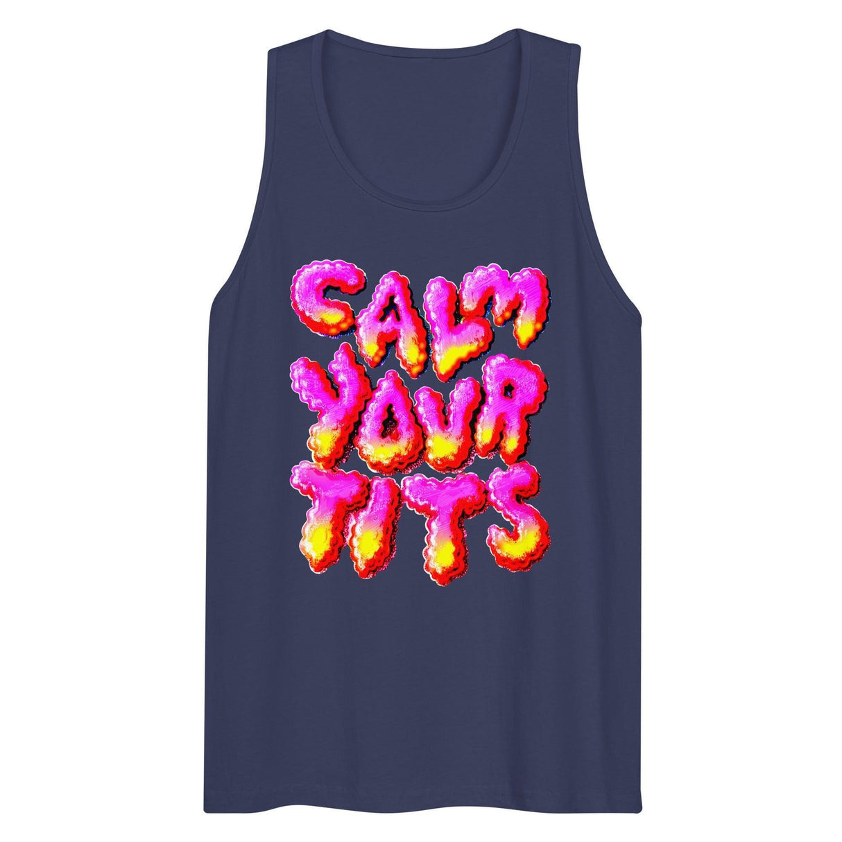 Calm Your T*ts (Tank Top)-Tank Top-Swish Embassy