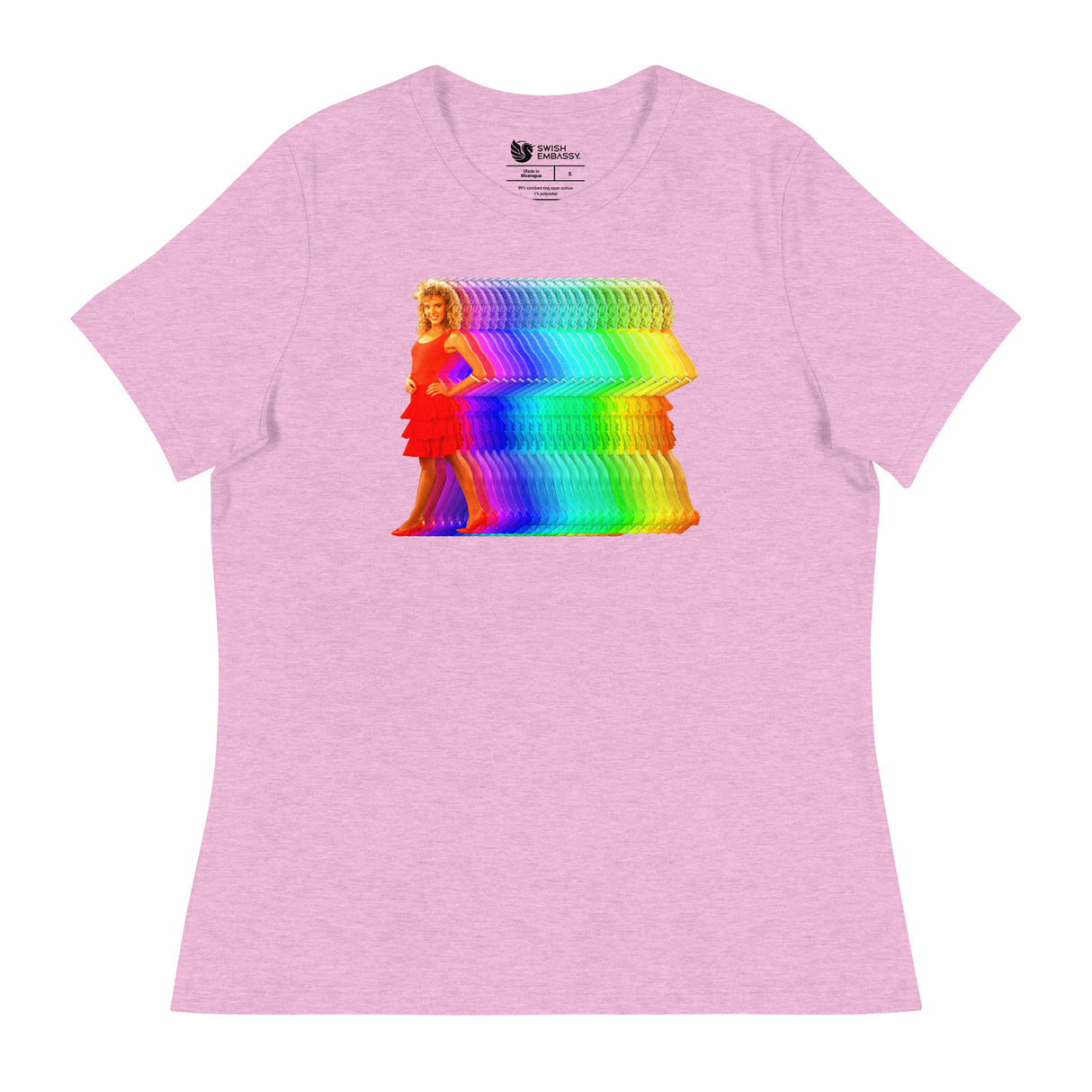 Can’t Get Hue Outta My Head (Women's Relaxed T-Shirt)-Women's T-Shirts-Swish Embassy