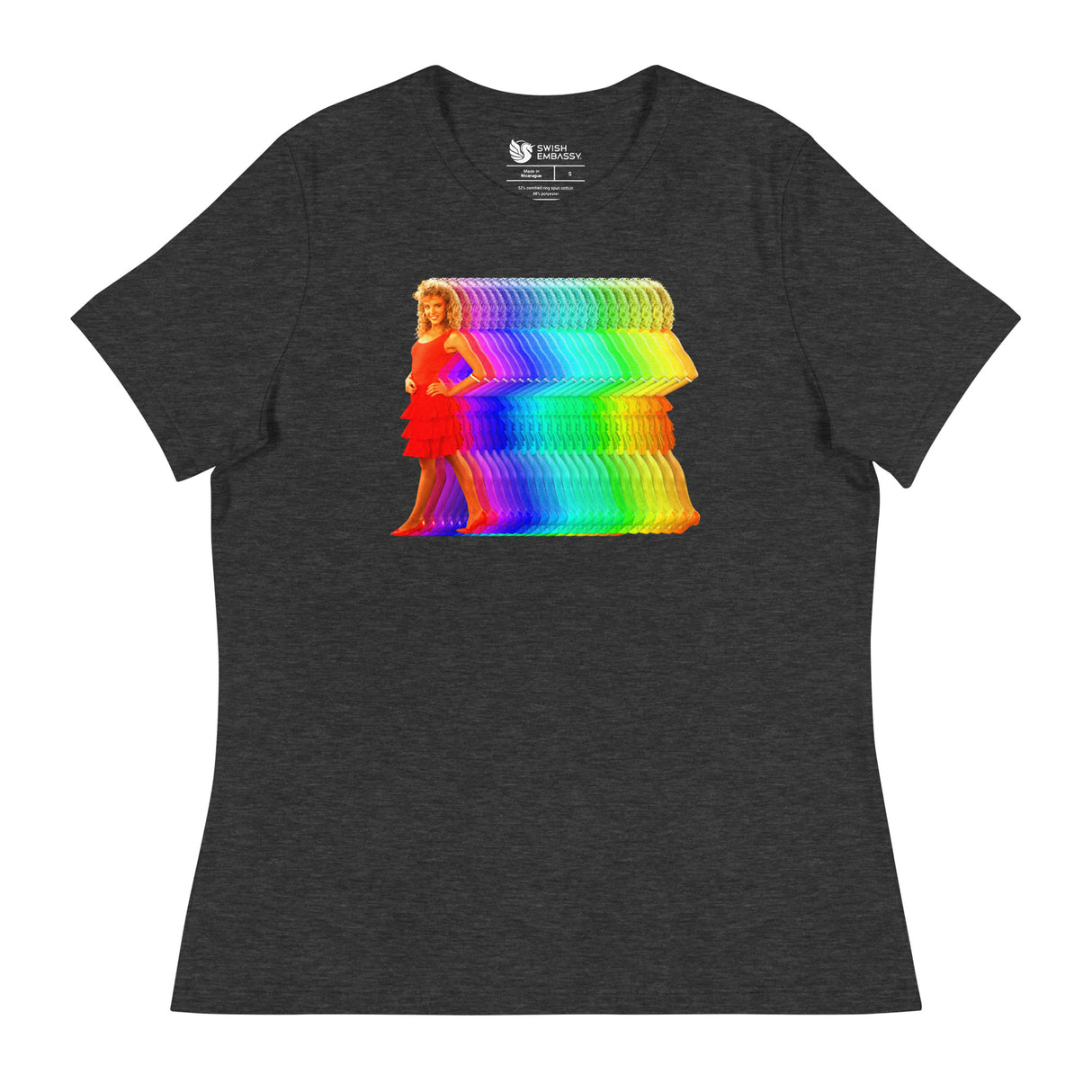Can’t Get Hue Outta My Head (Women's Relaxed T-Shirt)-Women's T-Shirts-Swish Embassy