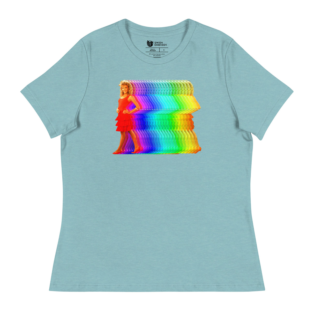 Can’t Get Hue Outta My Head (Women's Relaxed T-Shirt)-Women's T-Shirts-Swish Embassy