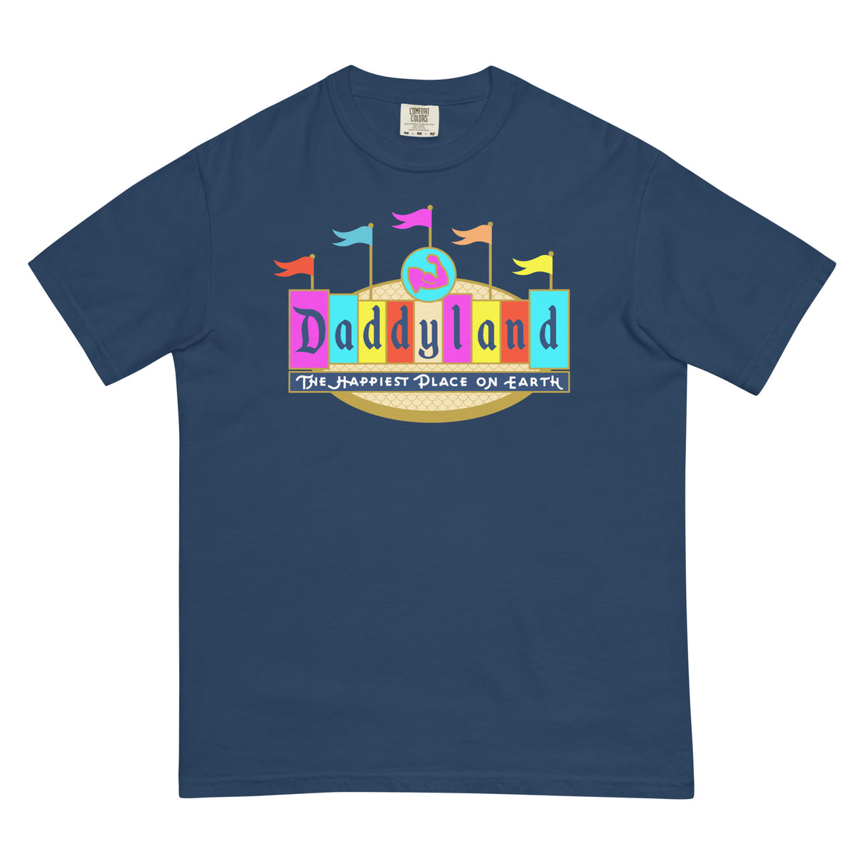 Daddyland (Boxy Tee)-Boxy T-Shirt-Swish Embassy