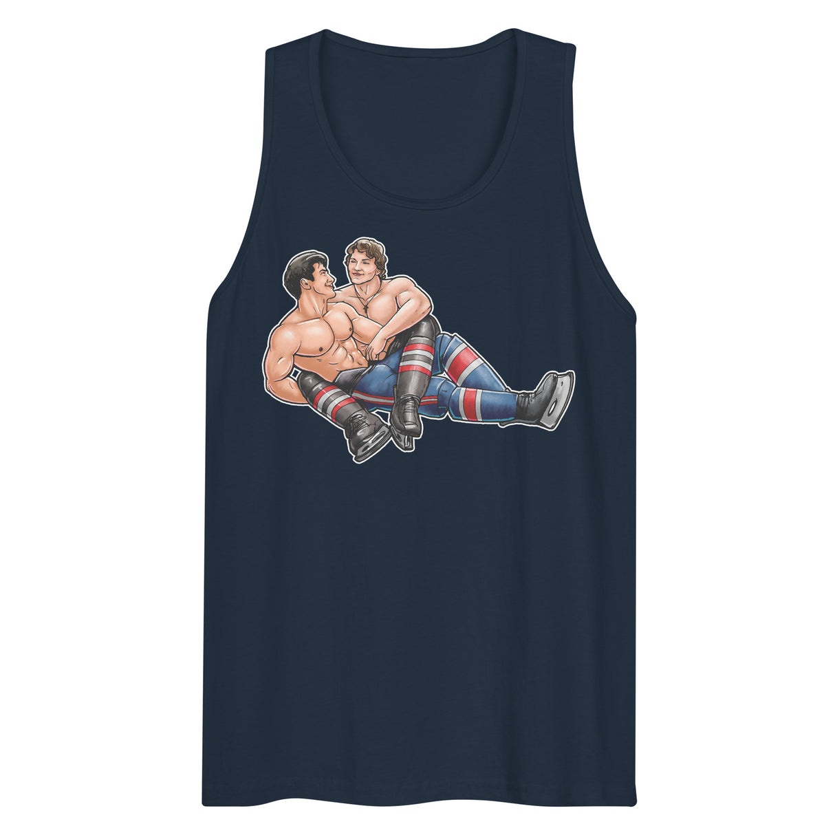 Down to Puck (Tank Top)-Tank Top-Swish Embassy