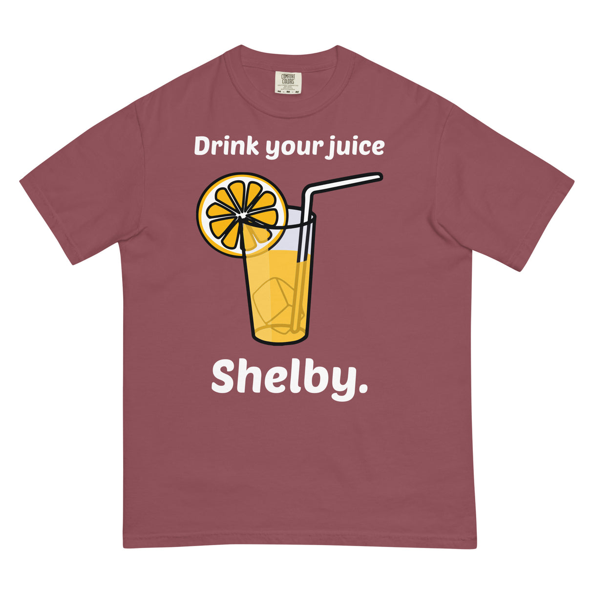Drink Your Juice Shelby (Boxy Tee)-Boxy T-Shirt-Swish Embassy