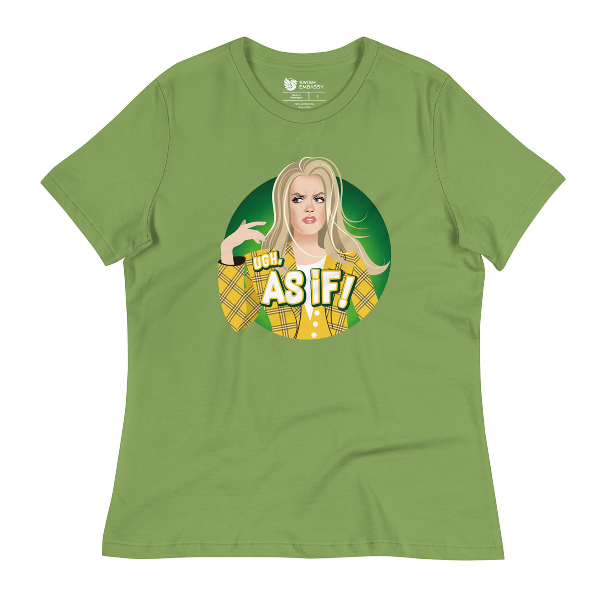 Ew, As If! (Women's Relaxed T-Shirt)-Women's T-Shirts-Swish Embassy