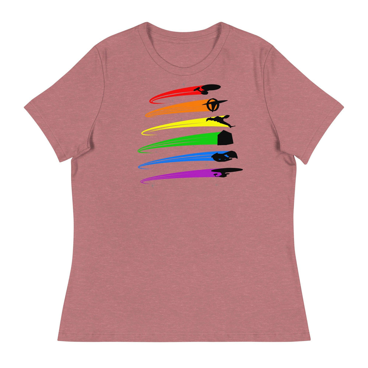 Galactic Pride (Women's Relaxed T-Shirt)-Women's T-Shirts-Swish Embassy