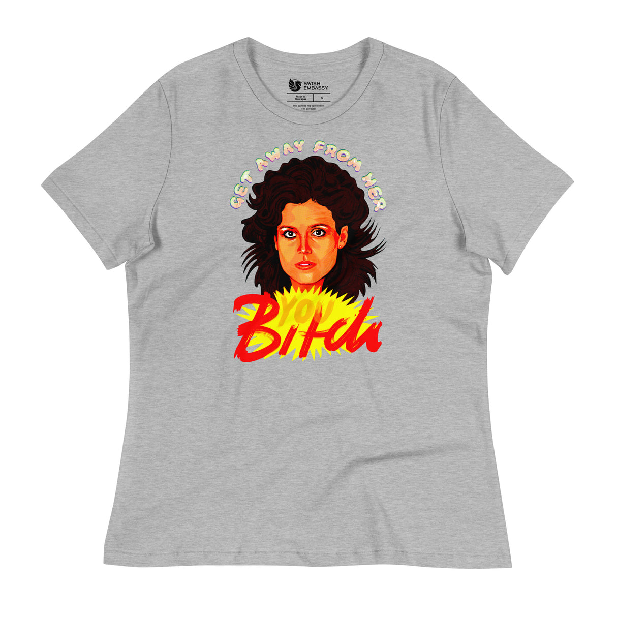 Get Away From Her (Women's Relaxed T-Shirt)-Women's T-Shirts-Swish Embassy
