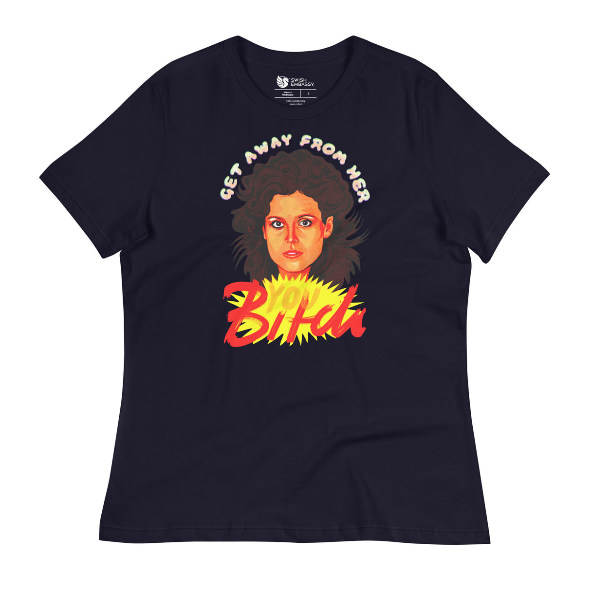 Get Away From Her (Women's Relaxed T-Shirt)-Women's T-Shirts-Swish Embassy