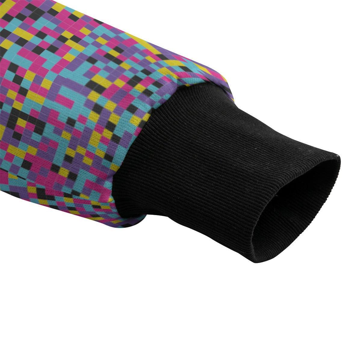 Glitch Candy (Fleece Jacket)-Fleece Jacket-Swish Embassy