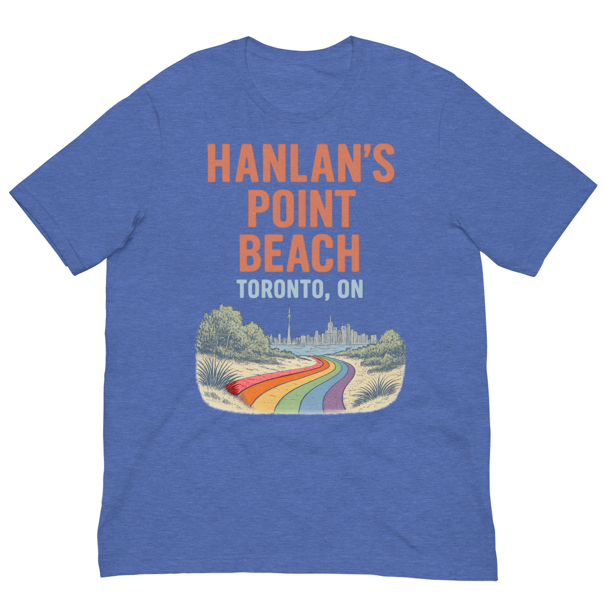 Hanlan's Point Beach-T-Shirts-Swish Embassy