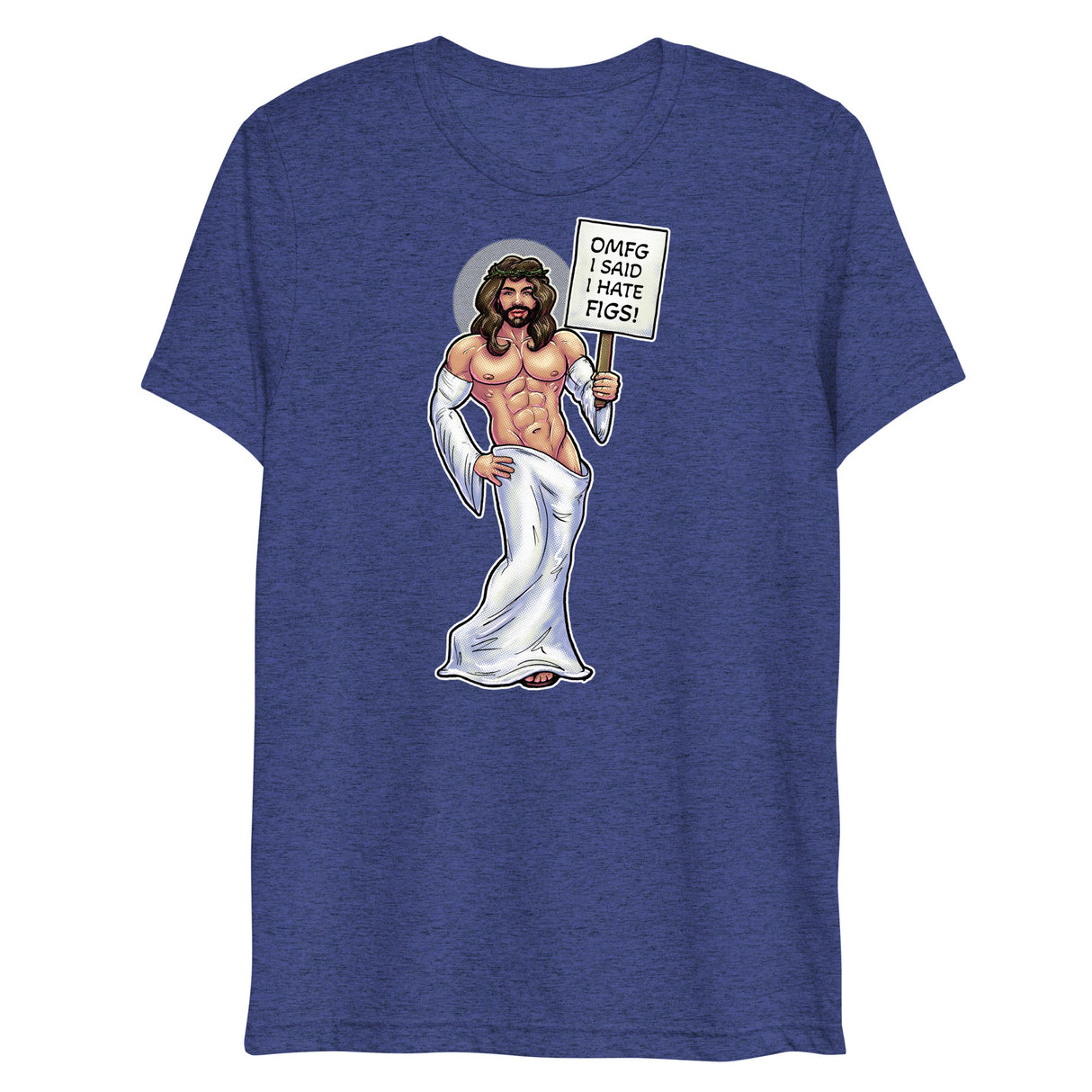 Hates Figs (Triblend)-Triblend T-Shirt-Swish Embassy