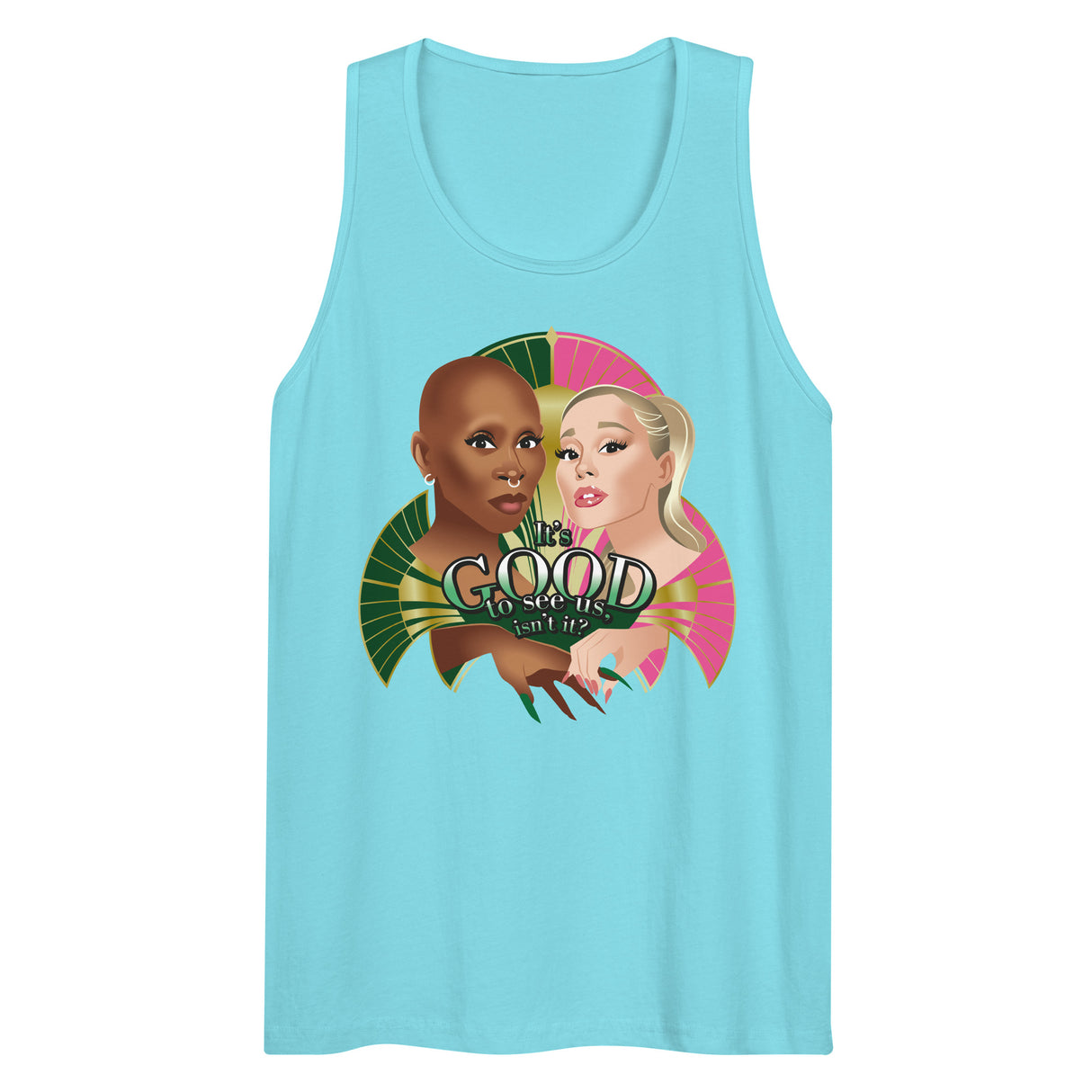 It's Good to See Us (Tank Top)-Tank Top-Swish Embassy