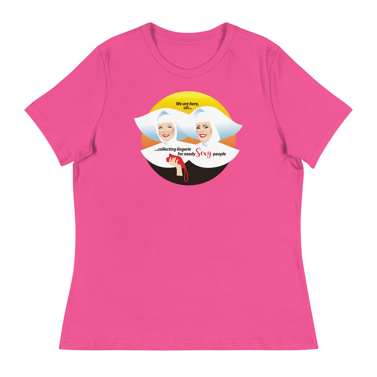 Lingerie (Women's Relaxed T-Shirt)-Women's T-Shirts-Swish Embassy