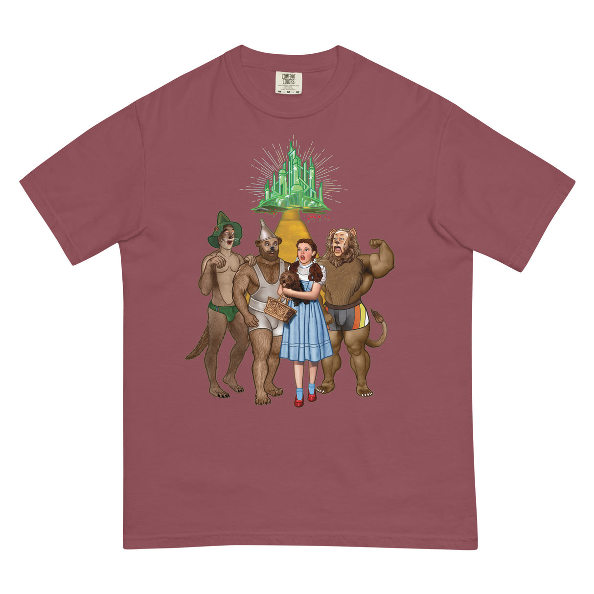 Lions and Otters and Bears, Oh my! (Boxy Tee)-Boxy T-Shirt-Swish Embassy