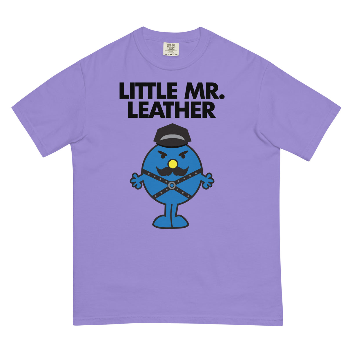 Little Mr. Leather (Boxy Tee)-Boxy T-Shirt-Swish Embassy
