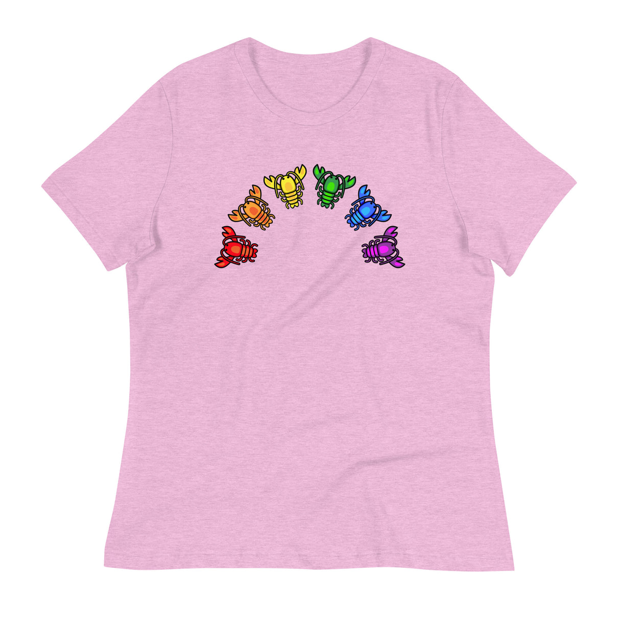 Lobster Pride (Women's Relaxed T-Shirt)-Women's T-Shirts-Swish Embassy