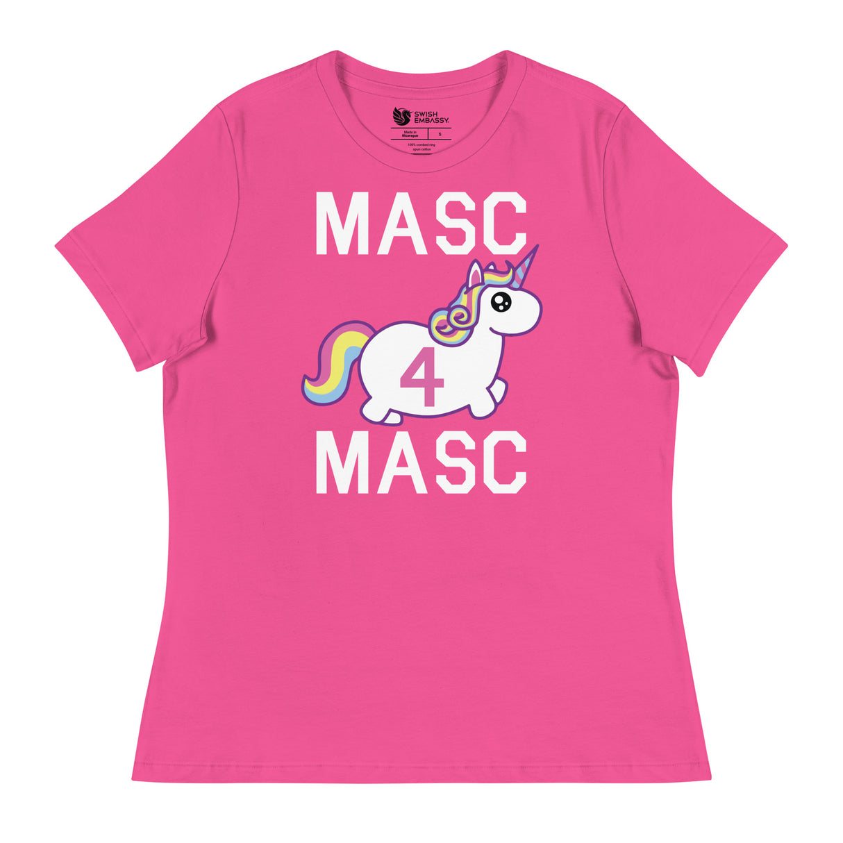 MASC4MASC (Women's Relaxed T-Shirt)-Women's T-Shirts-Swish Embassy