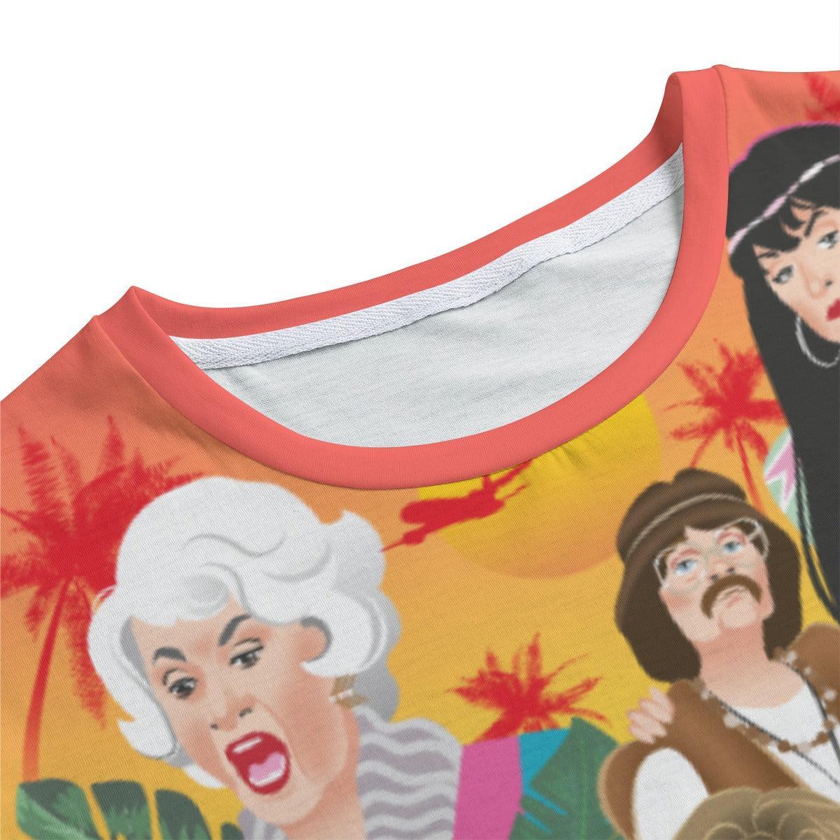 Miami is Nice (Allover T-Shirt)-Allover T-Shirt-Swish Embassy