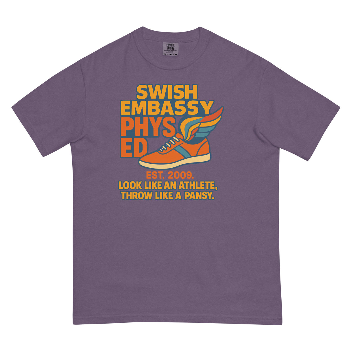 Phys Ed (Boxy Tee)-Boxy T-Shirt-Swish Embassy