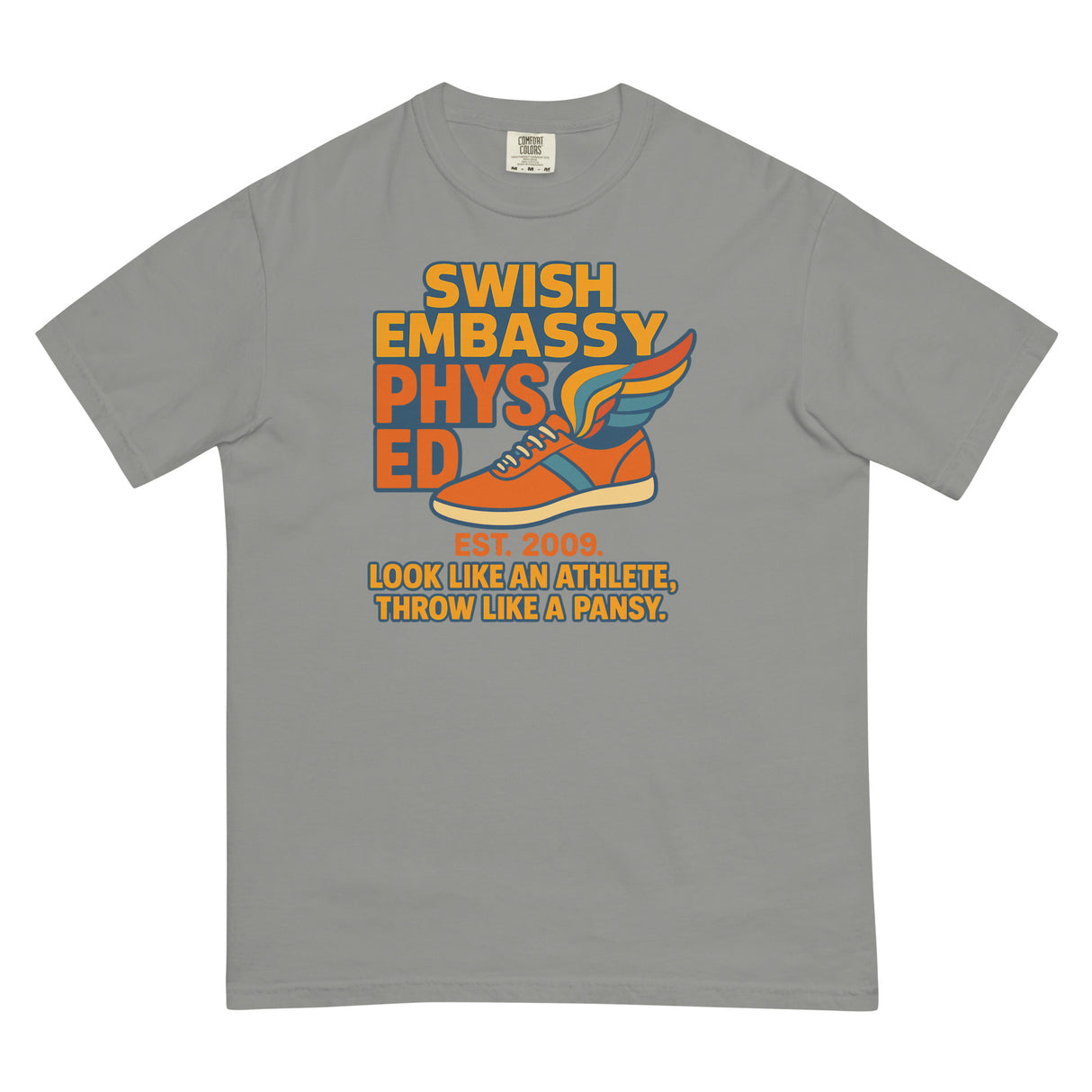 Phys Ed (Boxy Tee)-Boxy T-Shirt-Swish Embassy