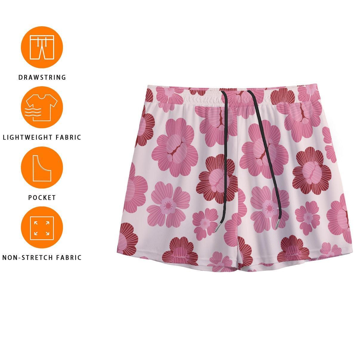 Pink Muse (Shorts)-Shorts-Swish Embassy