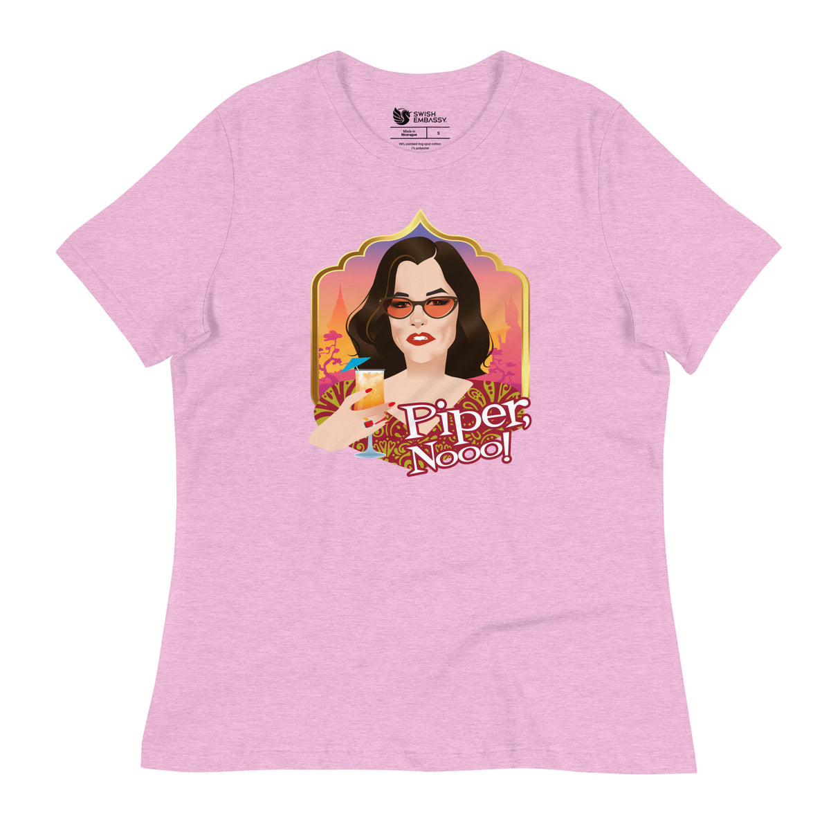 Piper, Nooo! (Women's Relaxed T-Shirt)-Women's T-Shirts-Swish Embassy