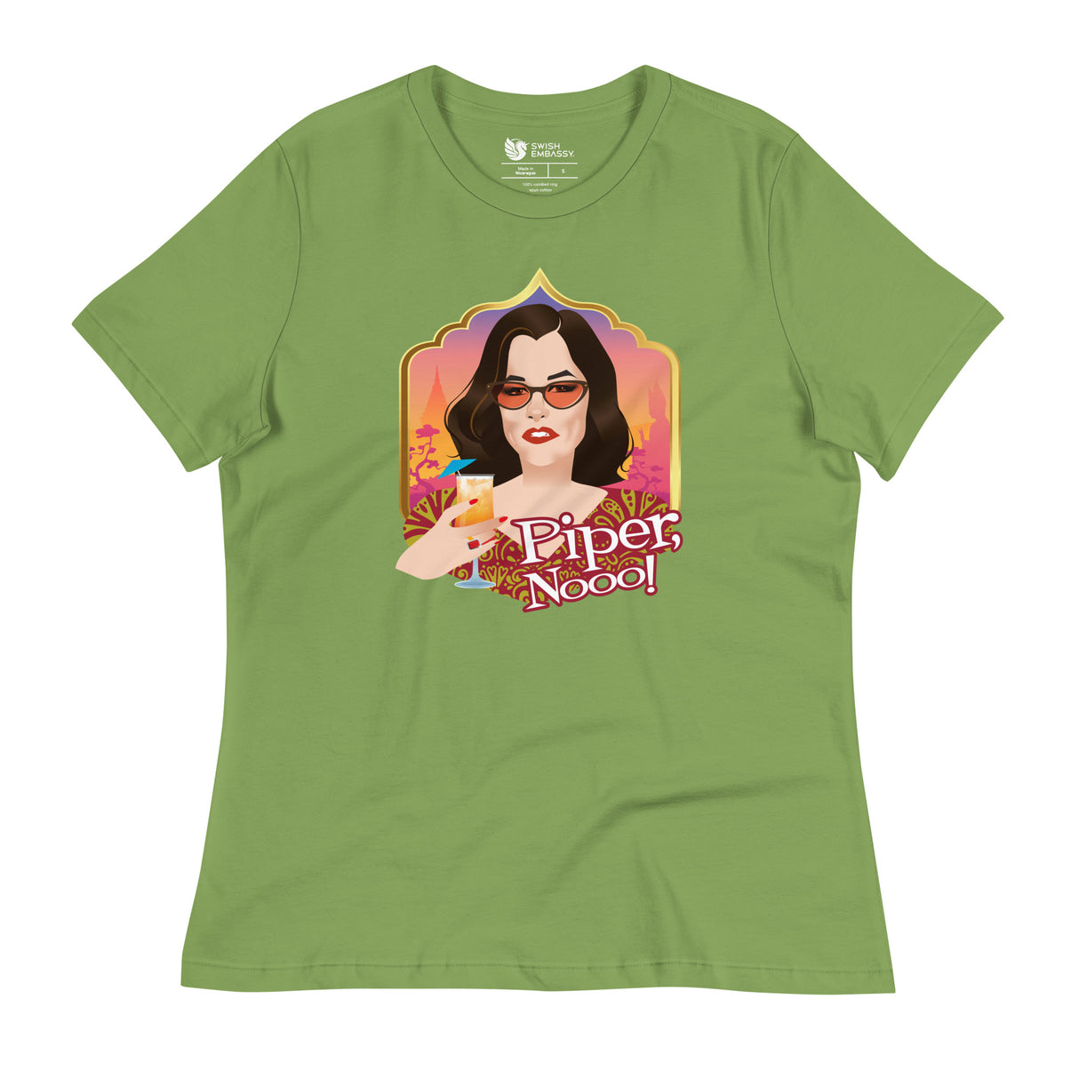 Piper, Nooo! (Women's Relaxed T-Shirt)-Women's T-Shirts-Swish Embassy