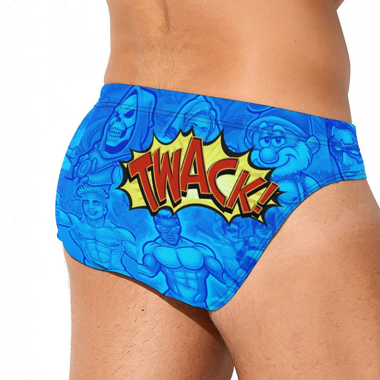Pop Boys Blue (Swim Briefs)-Swim Briefs-Swish Embassy
