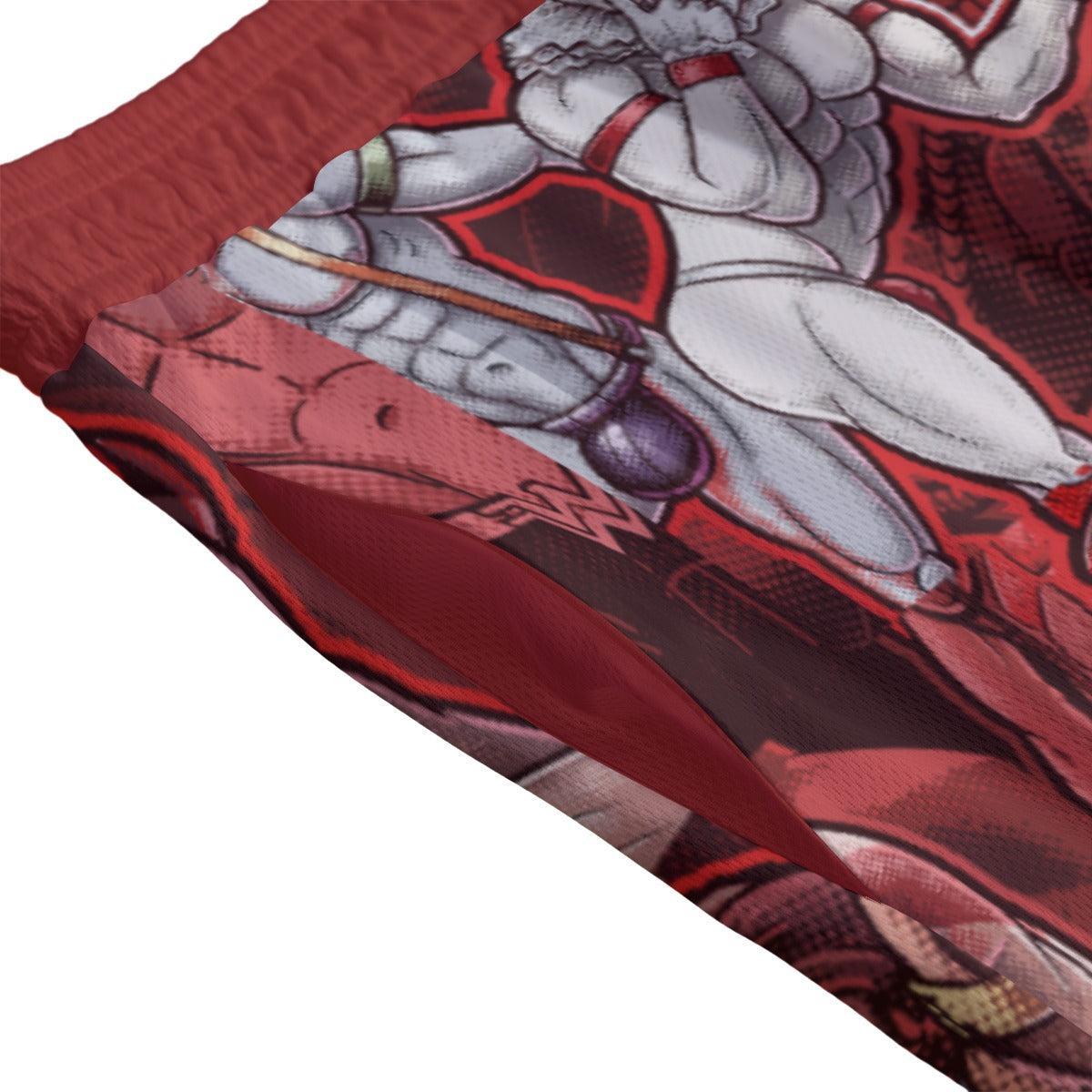 Pop Boys Red (Shorts)-Shorts-Swish Embassy