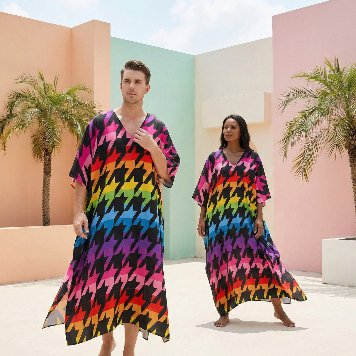 Pride Houndstooth (Kaftan)