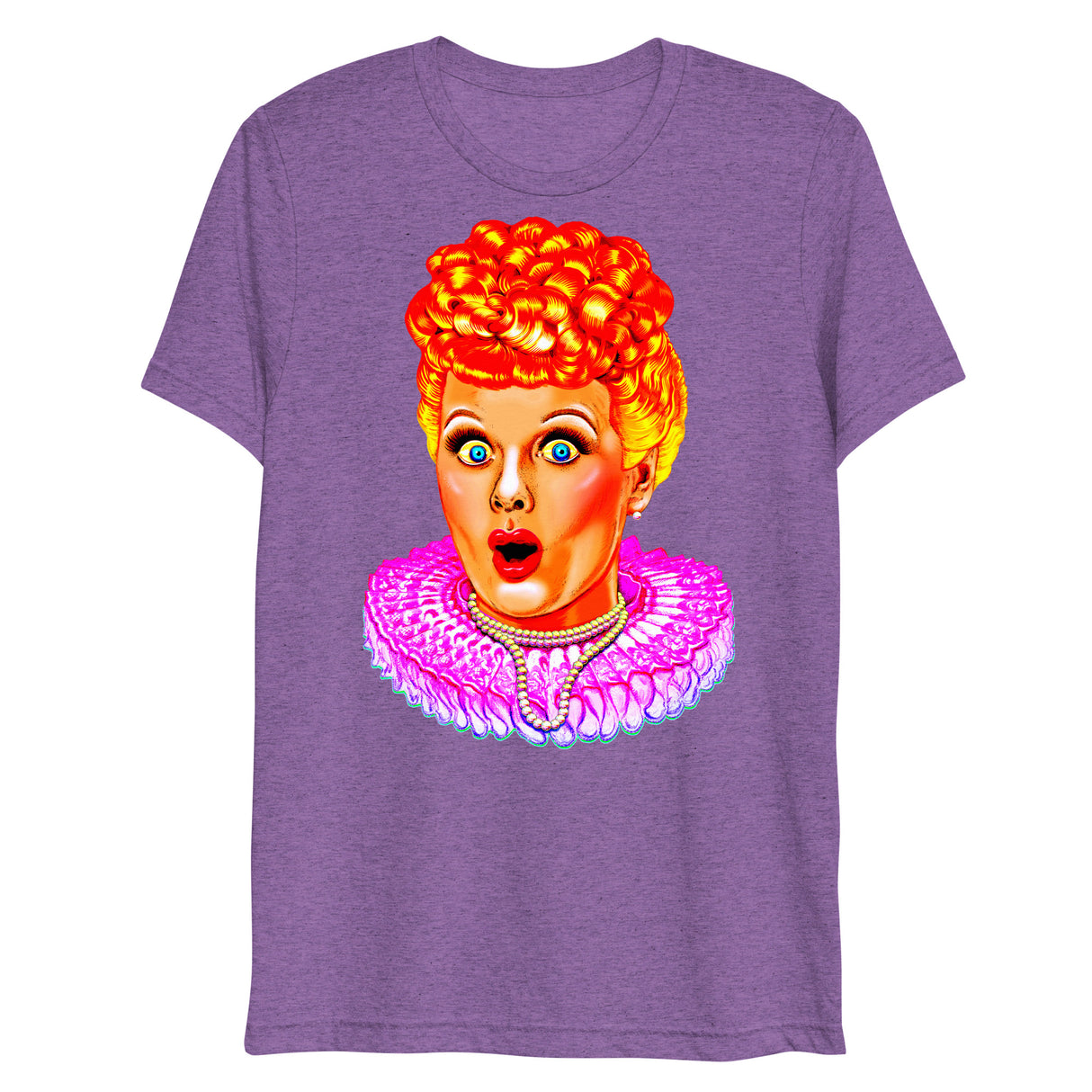 Red Hair Don’t Care (Triblend)-Triblend T-Shirt-Swish Embassy