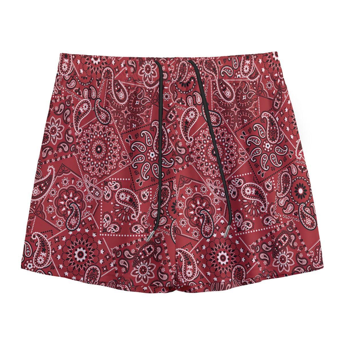 Red Hanky (Shorts)-Shorts-Swish Embassy