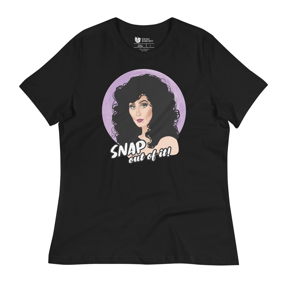 Snap Out of It (Women's Relaxed T-Shirt)-Women's T-Shirts-Swish Embassy