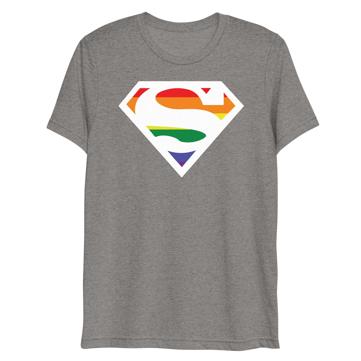 Super Gay (Triblend)-Triblend T-Shirt-Swish Embassy