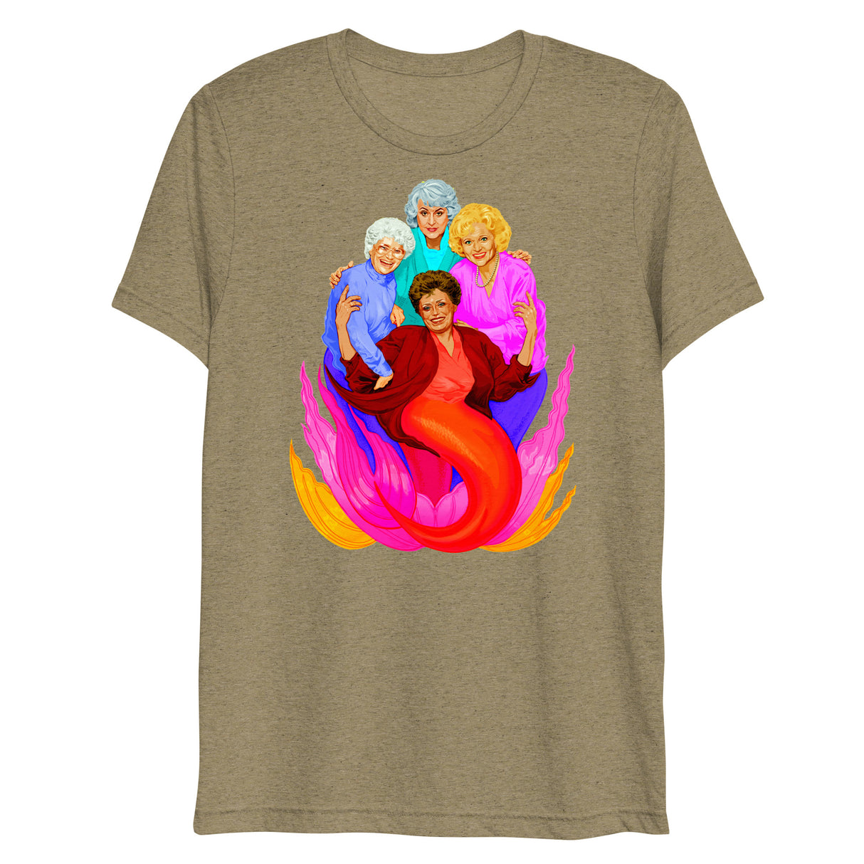 Thank You for Being a Finned (Triblend)-Triblend T-Shirt-Swish Embassy