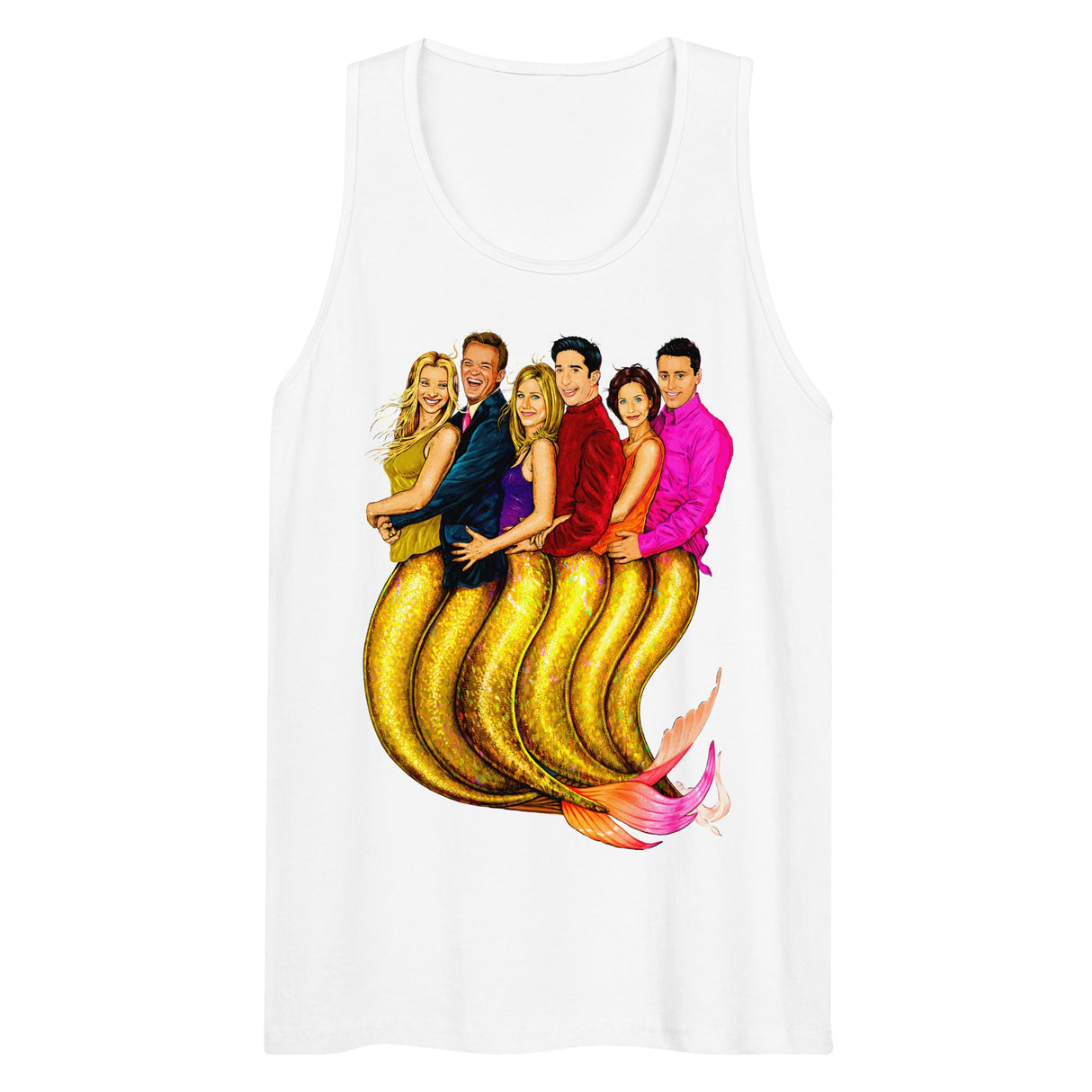 The One Where They're Mermaids (Tank Top)-Tank Top-Swish Embassy